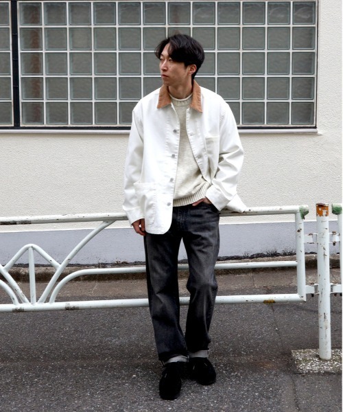 BACK NUMBER（バックナンバー）の「【BACK NUMBER】カバーオール（カバーオール・メンズ・ホワイト・M/L/XL）」の11枚目の写真