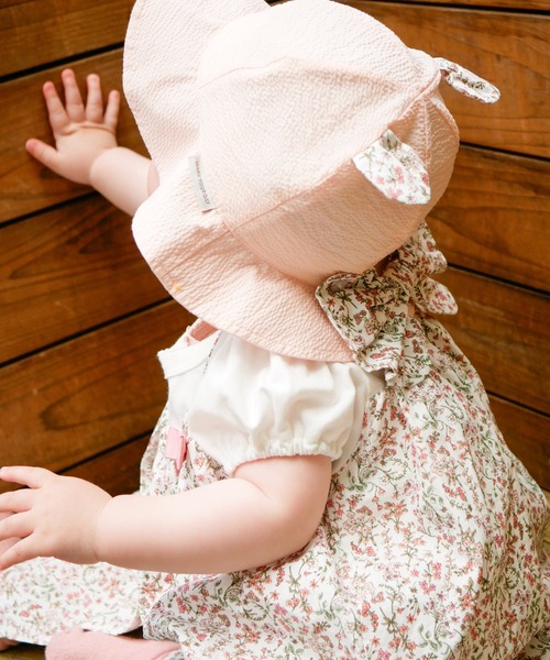 MAKE YOUR DAY（メイクユアデイ）の「小さなお花レイヤードロンパス（ロンパース・キッズ・ピンク/イエロー・70/80）」の18枚目の写真