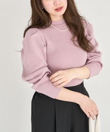 lohen パワーショルダーニット LOHEN ローヘン】パワーショルダーニット ブラック 黒