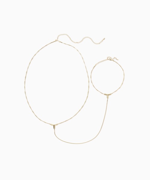 ROSE BUD（ローズバッド）の「ボディーチェーン（その他トップス・レディース・シルバー/ゴールド・ONE SIZE）」の2枚目の写真