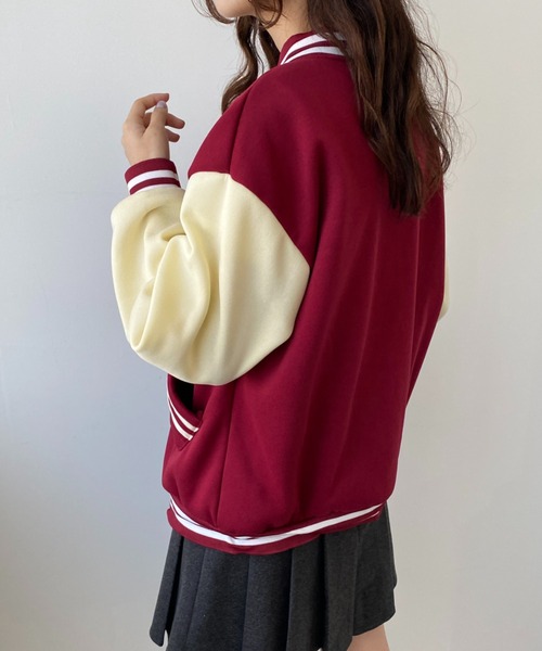 LOVALOT（ラバロット）の「スウェットスタジャン（スタジャン・レディース・ピンク/レッド/ネイビー・XL/M/L）」の13枚目の写真