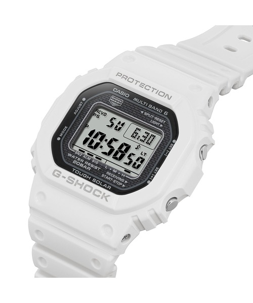 G-SHOCK(ジーショック)の「電波ソーラー / GW-5000HS-7JF(デジタル腕時計・メンズ・ホワイト×ブラック・FREE)」の3枚目の写真