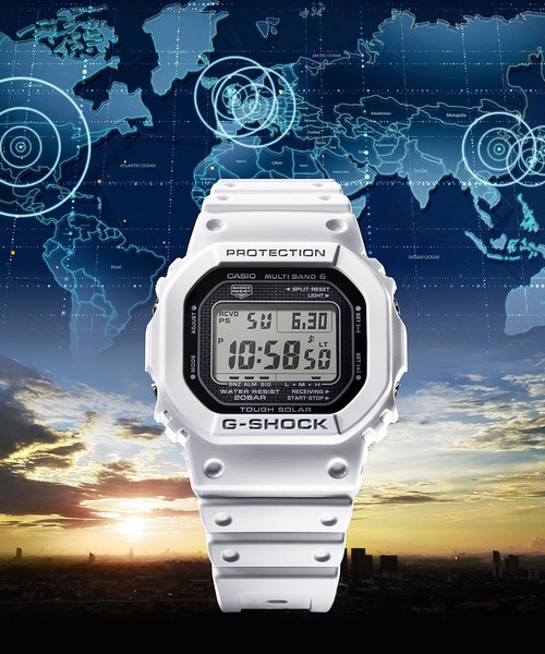 G-SHOCK(ジーショック)の「電波ソーラー / GW-5000HS-7JF(デジタル腕時計・メンズ・ホワイト×ブラック・FREE)」の10枚目の写真