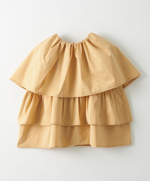 EMMEL REFINES（エメルリファインズ）の「＜EMMEL REFINES＞EM ティアードフリル カット ブラウス（シャツ/ブラウス・レディース・ライトブルー/ブラック/イエロー・FREE）」の14枚目の写真