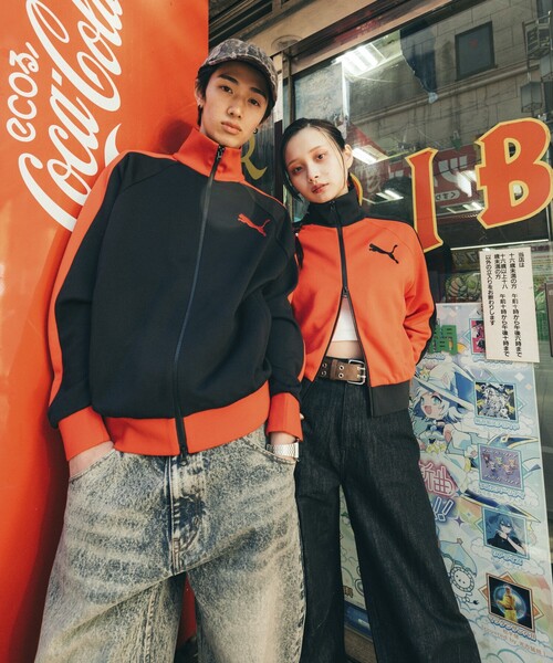PUMA(プーマ)の「PUMA/プーマ 別注 T7 Track Jacket/トラックジャケット(ブルゾン・メンズ・ブラック/レッド・MEDIUM/LARGE/X-LARGE)」の21枚目の写真