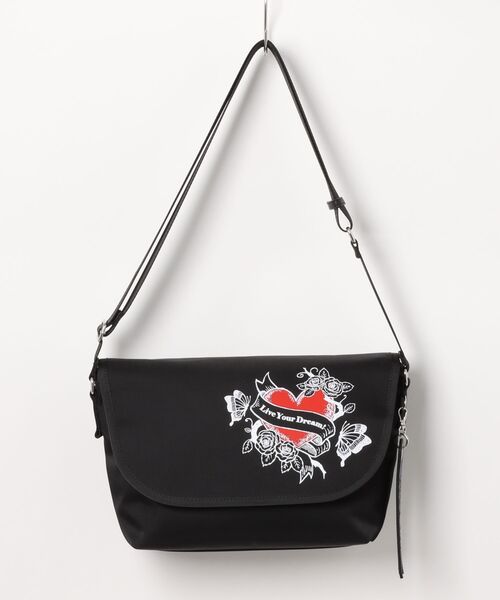 【新品未使用】ANNA SUI ロックハート メッセンジャーバッグ セール】ロックハート メッセンジャーバッグ（メッセンジャーバッグ
