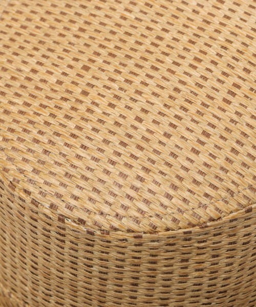 Basiquenti（ベーシックエンティ）の「麦わら風 ペーパー ポークパイハット（ハット・メンズ・ブラウン/ベージュ・FREE）」の8枚目の写真