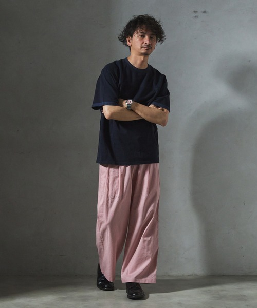 JOURNAL STANDARD relume(ジャーナルスタンダード レリューム)の「【ZOZO限定】OVER CHEF 綿麻 PANTS(その他パンツ・メンズ・ネイビー/ナチュラル/スモークピンク/ライトブルー/カーキ/ブラック・XS-Short/XS-Regular/XS-Long/S-Short/S-Regular/S-Long/M-Short/M-Regular/M-Long/L-Short/L-Regular/L-Long/XL-Short/XL-Regular/XL-Long)」の11枚目の写真