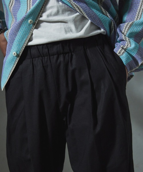 JOURNAL STANDARD relume(ジャーナルスタンダード レリューム)の「【ZOZO限定】OVER CHEF 綿麻 PANTS(その他パンツ・メンズ・ネイビー/ナチュラル/スモークピンク/ライトブルー/カーキ/ブラック・XS-Short/XS-Regular/XS-Long/S-Short/S-Regular/S-Long/M-Short/M-Regular/M-Long/L-Short/L-Regular/L-Long/XL-Short/XL-Regular/XL-Long)」の16枚目の写真