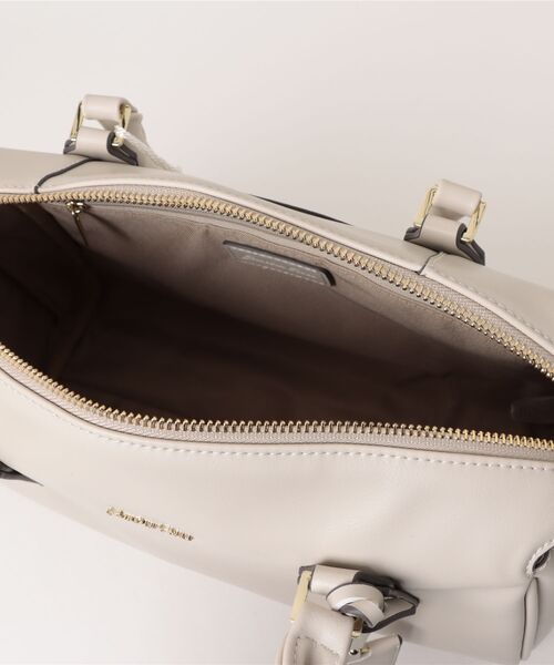 Jewelna Rose(ジュエルナローズ)の「ホリー・ボストンバッグ M 16194(ボストンバッグ・レディース・オフホワイト/ブルー/ブラック・FREE)」の6枚目の写真