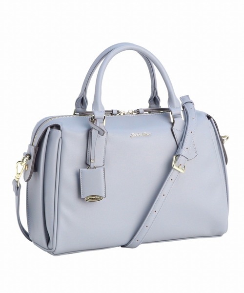 Jewelna Rose(ジュエルナローズ)の「ホリー・ボストンバッグ M 16194(ボストンバッグ・レディース・オフホワイト/ブルー/ブラック・FREE)」の19枚目の写真