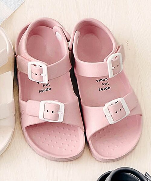 apres les cours(アプレレクール)の「EVAサンダル(サンダル・キッズ・ピンク/ベージュ/チャコール/アイボリー/サックスブルー・13/14/15 /16/17/18/19/20/21)」の5枚目の写真