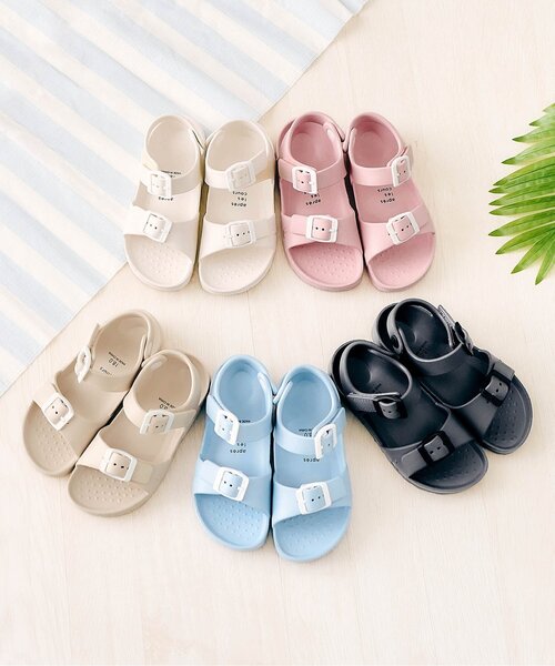 apres les cours(アプレレクール)の「EVAサンダル(サンダル・キッズ・ピンク/ベージュ/チャコール/アイボリー/サックスブルー・13/14/15 /16/17/18/19/20/21)」の19枚目の写真