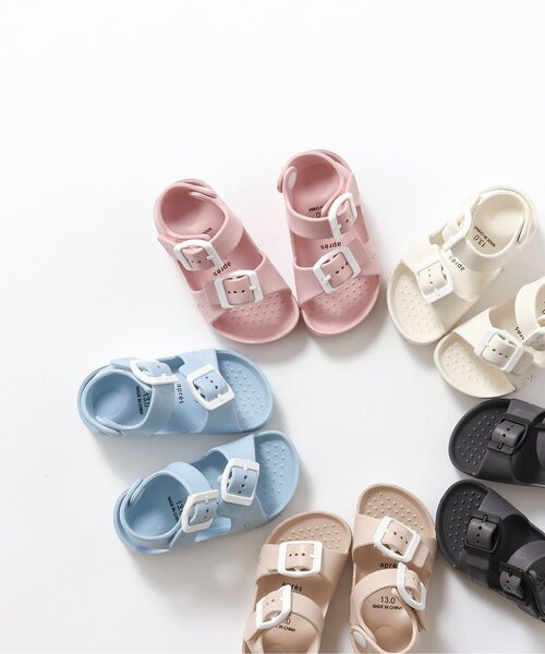 apres les cours(アプレレクール)の「EVAサンダル(サンダル・キッズ・ピンク/ベージュ/チャコール/アイボリー/サックスブルー・13/14/15 /16/17/18/19/20/21)」の20枚目の写真