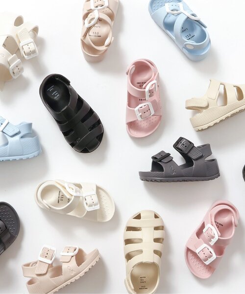 apres les cours(アプレレクール)の「EVAサンダル(サンダル・キッズ・ピンク/ベージュ/チャコール/アイボリー/サックスブルー・13/14/15 /16/17/18/19/20/21)」の22枚目の写真