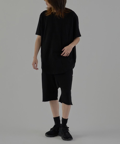 ROOPTOKYO（ループトウキョウ）の「Cut-off Design Sarouel Pants / サニエル風スウェットパンツ（スウェットパンツ・メンズ・グレー/ブラック・M/L/XL）」の19枚目の写真