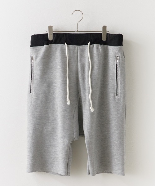 ROOPTOKYO（ループトウキョウ）の「Cut-off Design Sarouel Pants / サニエル風スウェットパンツ（スウェットパンツ・メンズ・グレー/ブラック・M/L/XL）」の21枚目の写真