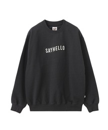 SAYHELLO Basic Logo Patch Crew 24AW-U03