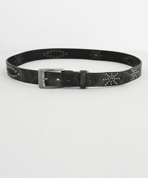 An+u(アンユー)の「スタッズベルト(ベルト・メンズ・B/A・FREE)」の3枚目の写真
