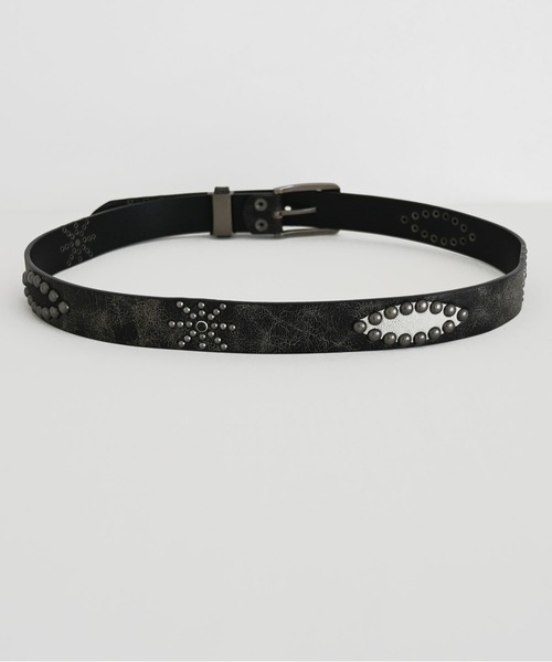 An+u(アンユー)の「スタッズベルト(ベルト・メンズ・B/A・FREE)」の5枚目の写真