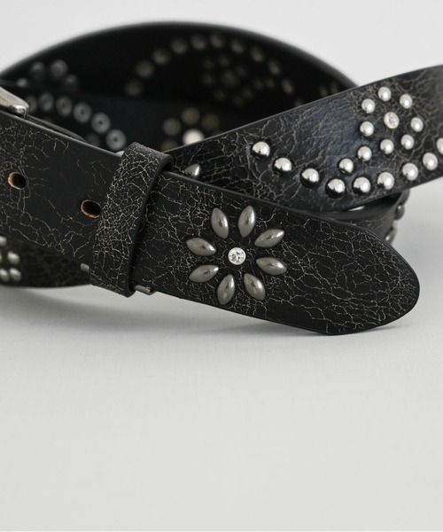 An+u(アンユー)の「スタッズベルト(ベルト・メンズ・B/A・FREE)」の6枚目の写真