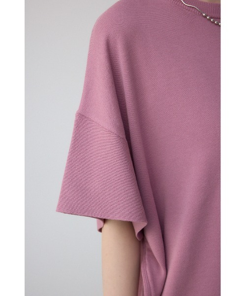 AZUL by moussy(アズールバイマウジー)の「クルーネックルーズニット(ニット/セーター・レディース・ブラック/ピンク系その他/アイボリー/グリーン・FREE)」の16枚目の写真