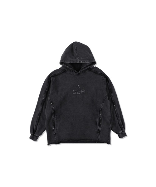 Sulfer Acid C-off Hooded sweatshirt（パーカー）｜WIND AND