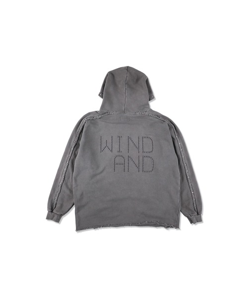 Sulfer Acid C-off Hooded sweatshirt（パーカー）｜WIND AND