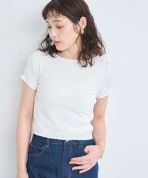 【前後2WAY】メローリブTシャツ