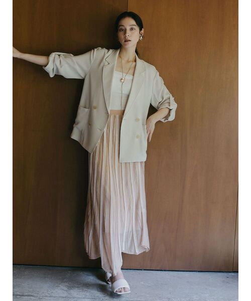 LAGUNAMOON（ラグナムーン）の「カップインベーシックベアトップ（チューブトップ・レディース・ホワイト/ブラック・FREE）」の19枚目の写真