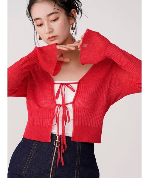 LAGUNAMOON（ラグナムーン）の「カップインベーシックベアトップ（チューブトップ・レディース・ホワイト/ブラック・FREE）」の22枚目の写真