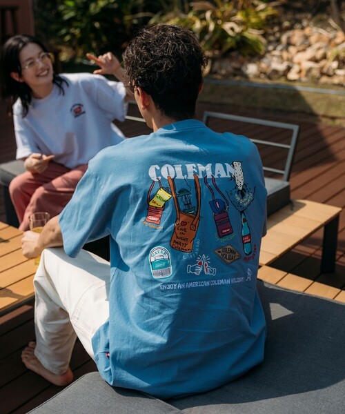 セール】Coleman/コールマン 別注 coleman fes scene SS TEE（Tシャツ