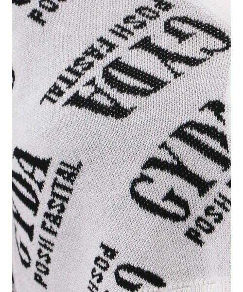 GYDA（ジェイダ）の「GYDA POSH FADITAL ニットカーディガン（カーディガン/ボレロ・レディース・オフホワイト/ブラック/スカイブルー・FREE）」の19枚目の写真