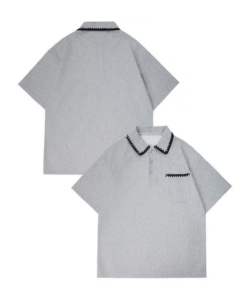 Stretch design поло‑футболка (SS)