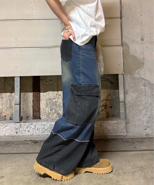 ドッキングカーゴデニム（デニムパンツ）｜sedacle（セダクル）の