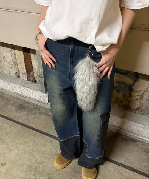 sedacle(セダクル)の「ドッキングカーゴデニム(デニムパンツ・メンズ・ブラック/インディゴブルー・SMALL/MEDIUM/LARGE)」の11枚目の写真
