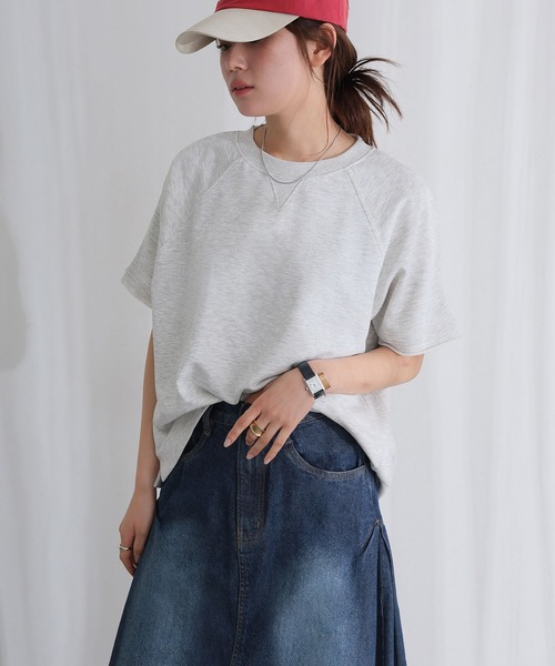 ElegChic(エレグシック)の「コットンサイド タック デニム スカート (デニムスカート・レディース・ブルー/ネイビー系/ネイビー・XL/L/4L/XXL/M)」の11枚目の写真