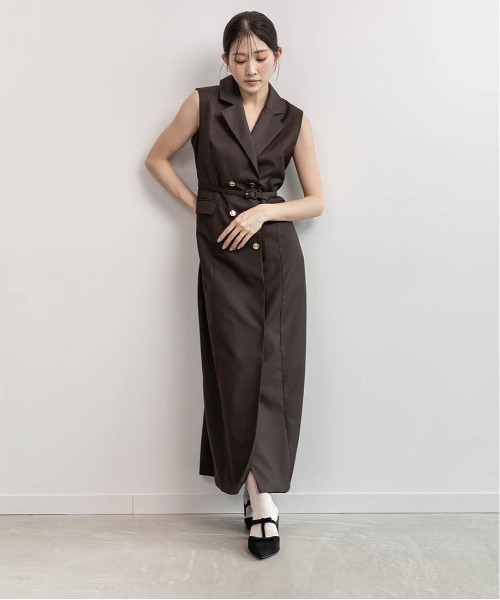 RANDA(ランダ)の「リボンTストラップミュールパンプス(パンプス・レディース・グレー/ブラック/アイボリー・LL/M/L/S)」の20枚目の写真