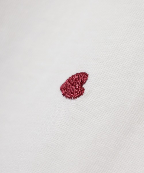 Honeys(ハニーズ)の「【UVカット】モチーフ刺繍Tシャツ(Tシャツ/カットソー・レディース・ホワイト系その他/ネイビー/ホワイト系その他3/ホワイト系その他2/ピンク・L/S/LL/M)」の22枚目の写真
