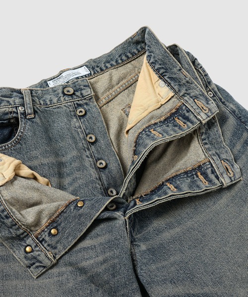 DAIRIKU（ダイリク）の「Docking Wide＆Straight Denim Pants（デニム