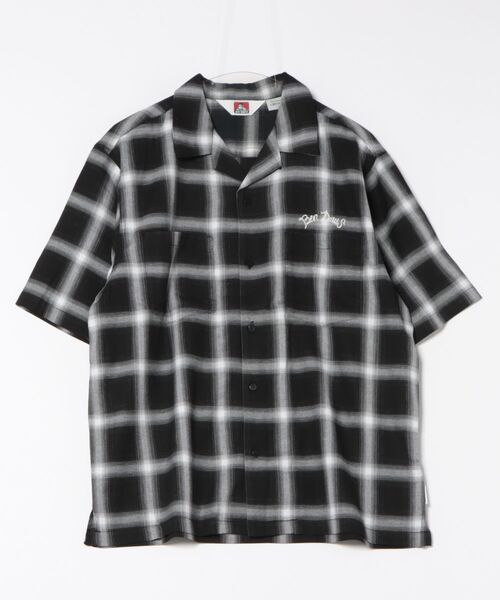 BEN DAVIS（ベンデイビス）の「【BENDAVIS別注】j.n.r.d/オンブレーチェックシャツ（シャツ/ブラウス・メンズ・ブルー/ブラック/オレンジ・M/LL/L）」の21枚目の写真