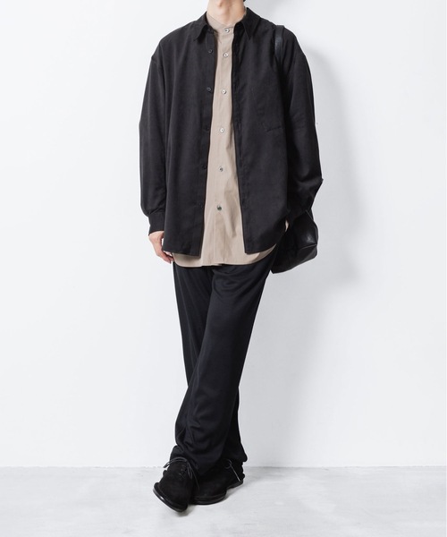 ATTACHMENT(アタッチメント)の「1/60 ウールスムース スリムフィット ラウンジトラウザーズ / 1/60 WOOL SMOOTH SLIM FIT LOUNGE TROUSERS(その他パンツ・メンズ・ネイビー/ブラック/キャメル・3/2/1)」の5枚目の写真
