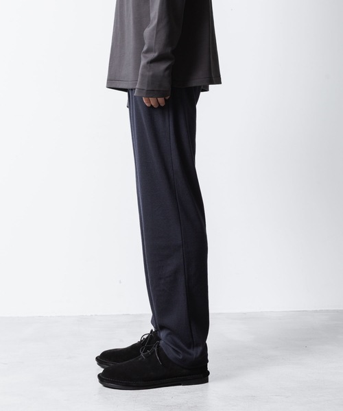 ATTACHMENT(アタッチメント)の「1/60 ウールスムース スリムフィット ラウンジトラウザーズ / 1/60 WOOL SMOOTH SLIM FIT LOUNGE TROUSERS(その他パンツ・メンズ・ネイビー/ブラック/キャメル・3/2/1)」の18枚目の写真