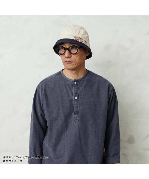 WAIPER.inc(ワイパーインク)の「WAIPER.inc 米軍 セーラーハット STENCIL USNA VINTAGE【WP1118】(ハット・メンズ・ホワイト系その他・M/L/XL)」の8枚目の写真