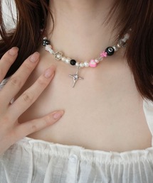 Port（ポート）の「【 Port / ポート 】 ミックス モチーフ ビーズ ネックレス #（ネックレス）」