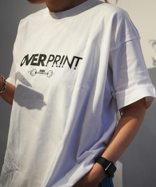 tシャツ overprint/オーバープリント/「LHP EXCLUSIVE」GALLERY TEE 2 レディース メンズ overprint/オーバープリント/【LHP EXCLUSIVE】GALLERY TEE 2（T