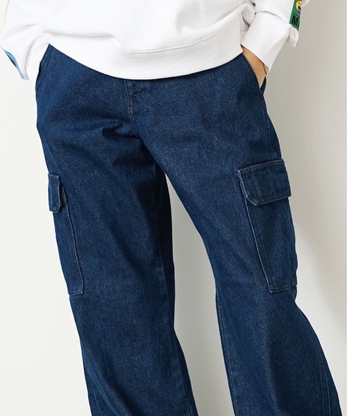 Dickies(ディッキーズ)の「▲Dickies/ディッキーズ 23214 MODEL DENIM CARGO PANT デニムパンツ(デニムパンツ・メンズ・ブルー/ブラック・36/34/28/32/30)」の17枚目の写真