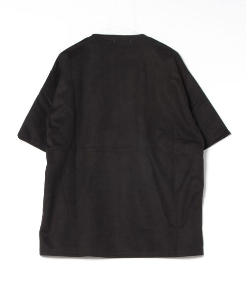 WARAIJOGO(ワライジョウゴ)の「【WARAIJOGO】ベロアタッチオーバーサイズプリントTシャツ(NEZ)(Tシャツ/カットソー・レディース・グレー/ブラック/ブラウン/グリーン/レッド/パープル・FREE)」の7枚目の写真