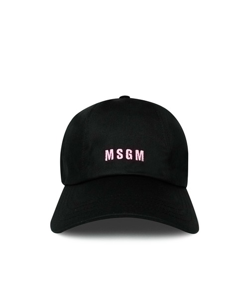 MSGM(エムエスジーエム)の「【NEW】アイコニックミニロゴ ベースボールキャップ(キャップ・レディース・ネイビー/ブラック・FREE)」の6枚目の写真