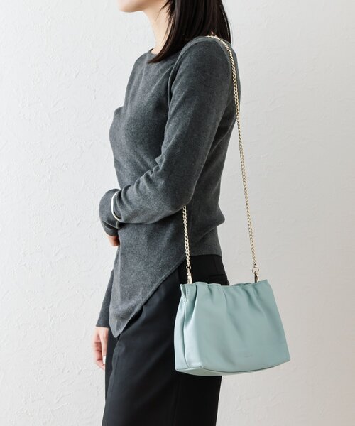 gemeil（ジェムイル）の「2wayギャザーチェーンバッグ(PT-233